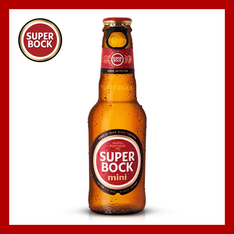 葡萄牙原瓶进口 超级波克superbock 黄啤 整箱啤酒 200ml*24