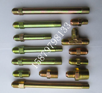 Mold temperature machine oil nozzle outer wire ອາເມລິກາ 9/16 ນິ້ວ 2 ຈຸດ 1 ຈຸດ mold thread extension Teflon pipe joint