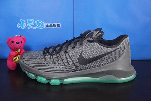 虎扑验货800259-020 Nike KD 8 Black green 杜