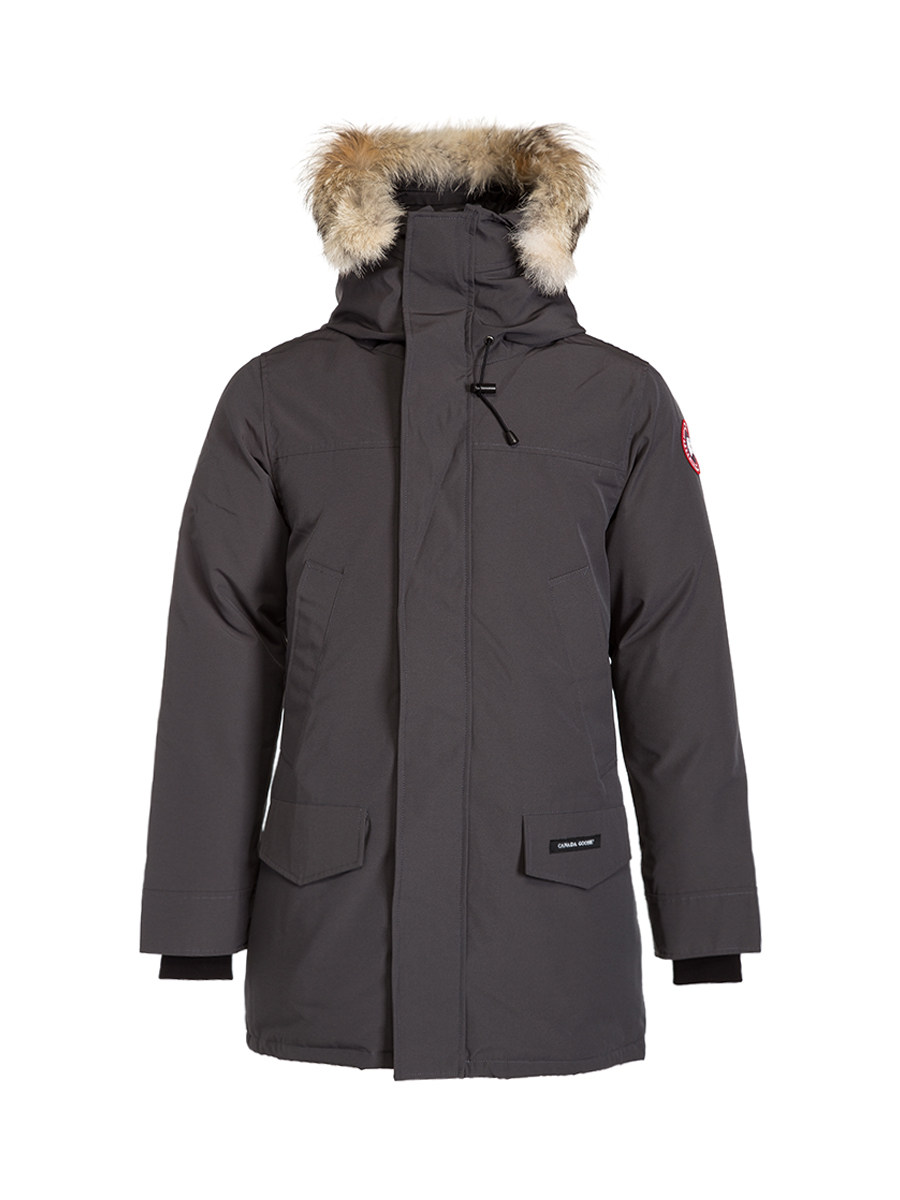 canada goose 加拿大鹅深灰色带帽羽绒服外套(四级防寒)