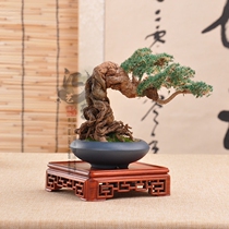 Red sandalwood solid wood square long square base jade seal jade teapot base Vase ornaments flower bonsai base