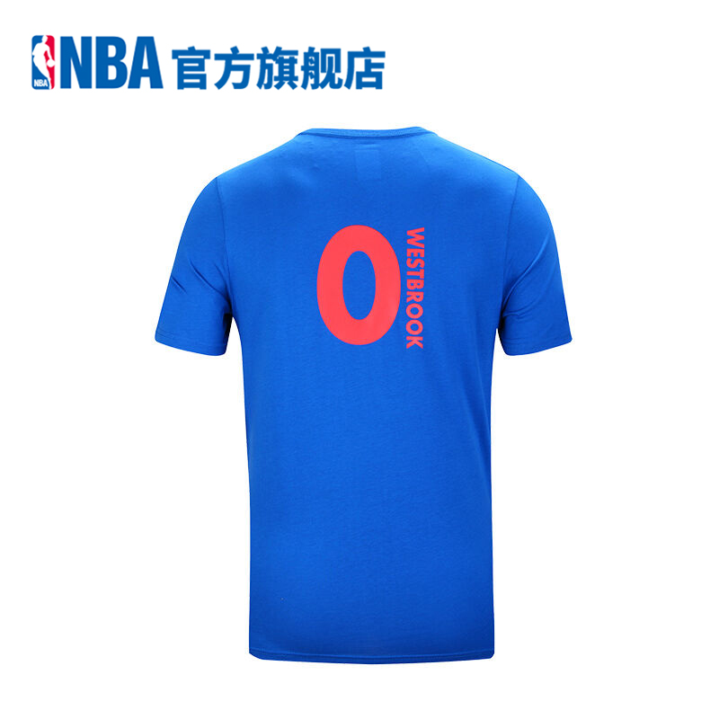 NBA LR系列 库里格林威少篮球运动短袖 休闲T恤男 LWJS0132产品展示图2