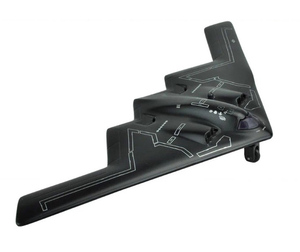 正品包邮彩珀合金飞机模型B2黑色幽灵隐形轰