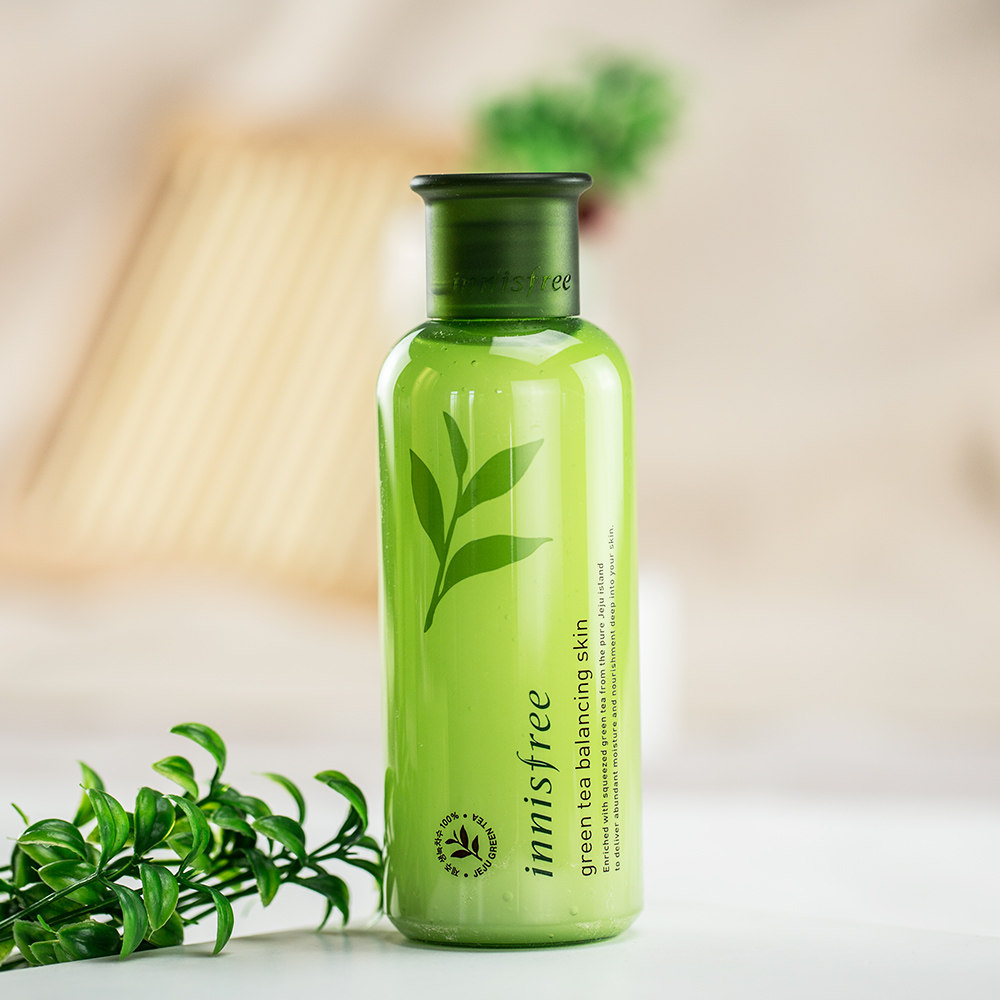 正品现货 innisfree/悦诗风吟 升级绿茶平衡 爽肤水 混合型(b)