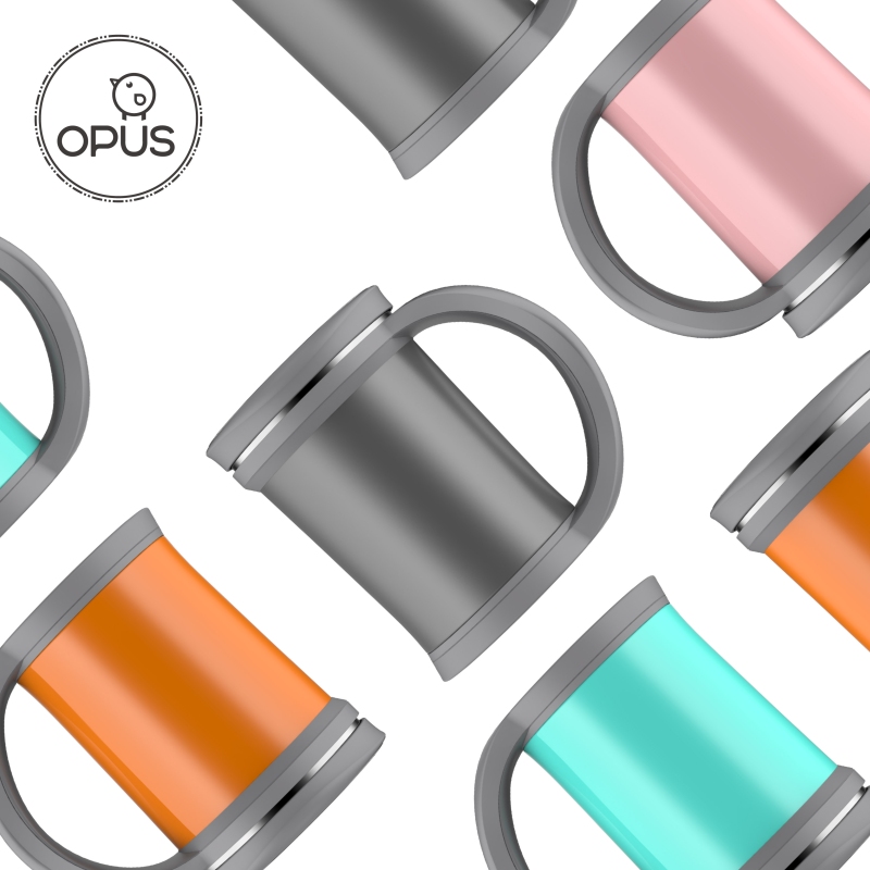 OPUS不锈钢保温杯 创意便携时尚商务办公杯男女士泡茶水杯子过滤产品展示图5