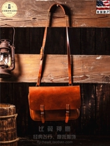 Coronado Chinas total American domestic Horween cowhide Swiss military version of the retro messenger bag #230
