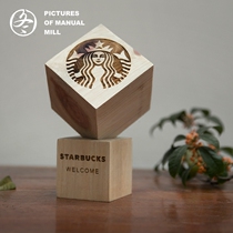 Scan the WeChat QR code to customize the decoration payment card Wood carving restaurant cafe table card engraving table number plate