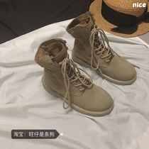 2020 overwear shoes men outdoor lovers shoes desert shoes Martin boots women frostsand military boots high British