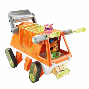 费雪海底小纵队octonauts海泥炮探险救援车gup-t舰艇玩具套装