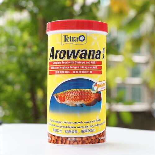 德彩tetra 1000ml 包装 最新日期/龙鱼/鹦鹉/等鱼食大型鱼鱼饲料_7折