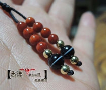 Natural Nanhong DISCIPLE BEADS PHARMACIST BEADS BUDDHA BEADS ACCESSORIES Wen PLAY accessories 5MM6MMDIY personality BUDDHA BEADS DISCIPLE BEADS