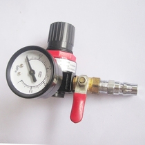 Stainless steel foam machine accessory switch barometer diao ya biao pressure gauge butter machine foam machine pressure regulating valve