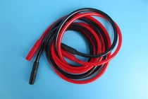 Beauty salon beauty instrument household suction blackhead instrument accessories pore cleaning to blackhead accessories red and black hose