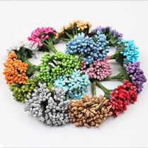 Simulation small berries bouquet DIY bridal headdress accessories travel garland star spike flower bud garland worker decorative material