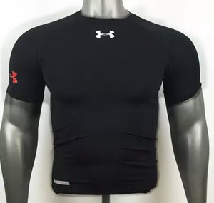 UA安德玛男子紧身衣健身短袖t恤衫运动跑步篮球服综合训练教练服优惠价139.00元,灰色(右手标)精心为您挑选-麦尔网购导航-网购宝