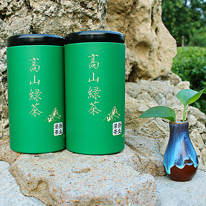 绿茶盒装新茶 湛扬高山绿茶茶叶 明前清茶新茶 罐装250g包邮产品展示图2