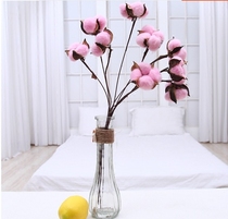 Colorful natural handmade cotton dried flower immortal flower arrangement furniture living room decoration photo Bouquet decoration creative