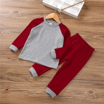 2018 Baby Home Suits Fashion Small Kids Pyjamas Boys Children Cotton Pyjamas Girls Cute Suit Middle Children