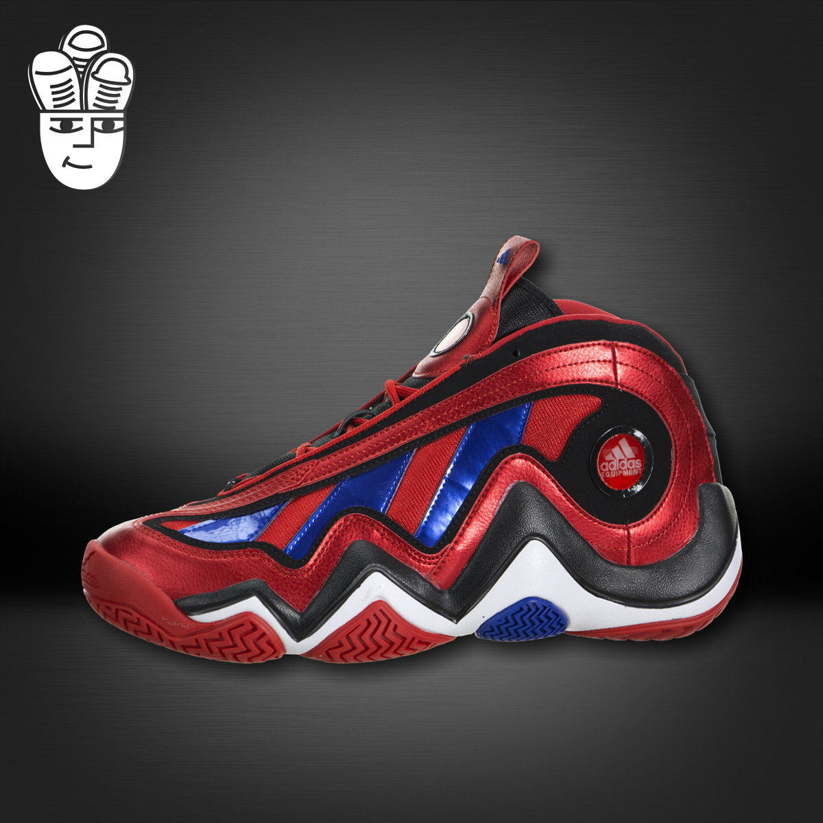 adidas crazy 97 阿迪达斯男鞋 天足复刻篮球鞋 运动休闲鞋