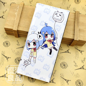 bilibili动漫钱包哔哩哔哩动漫周边Q版钱包男女