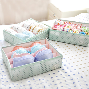 衣阁 特级桃皮绒多功能内衣内裤<em>文胸收纳盒</em>可