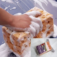 Xe đẹp rửa xe xốp san hô làm sạch xe sponge làm sạch làm sạch tẩy rửa công cụ nguồn cung cấp xe siêu thị mua chổi rửa xe ô tô