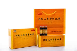 山东东阿胶源堂阿胶人参党参地黄口服液正宗提
