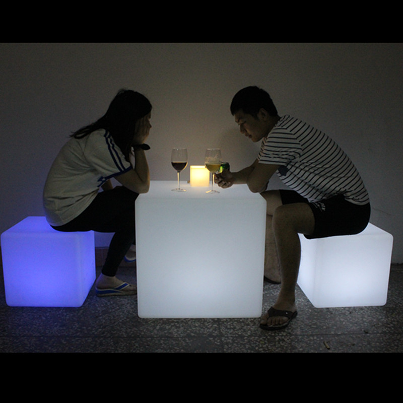 light cube coffee table