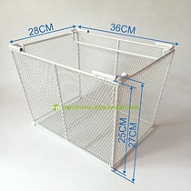 The metal basket at the bottom of the freezer is placed on the metal basket at the bottom of the freezer. The basket can be customized