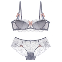 Fall inserts Bra Hood Method Pure Cotton Inner Lining Poly up to woman Sensation Lace lace embroidered lingerie suit