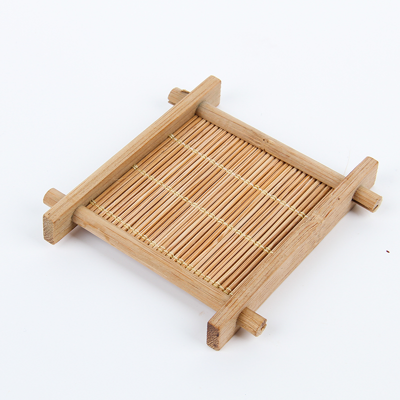 The Set and tic - tac - toe coasters authentic kung fu tea tea accessories cup mat bamboo cup tottenham