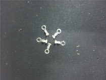 Inner diameter 2 2mm copper wire wiring grounding piece wire nose ear cold-pressed terminal connection car