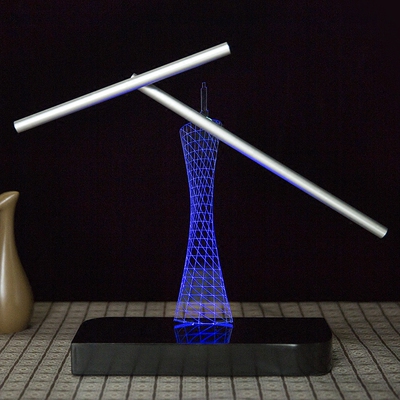 永动摆件创意永动机仪简约旋转物理桌面办公室家居装饰混沌摆礼品