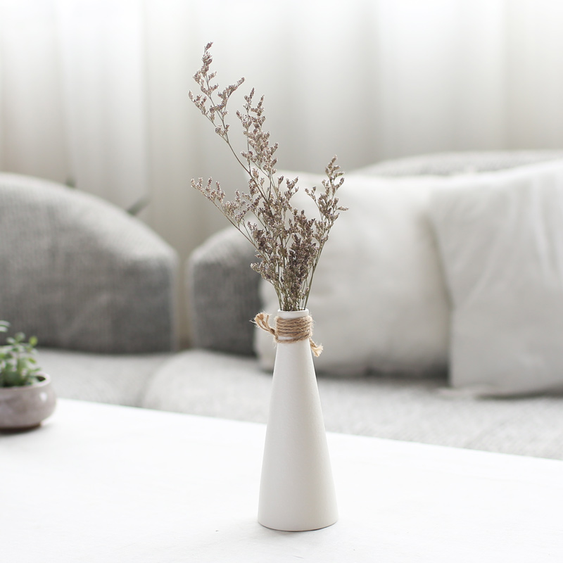 Nan sheng I and contracted creative ceramic vase simulation flowers, dried flowers, household act the role ofing is tasted furnishing articles mesa of flower arrangement