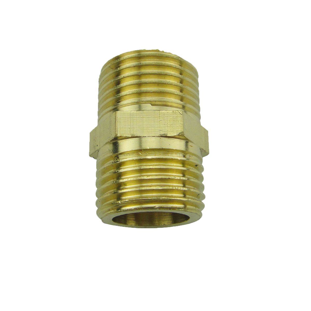 4分铜对丝/外丝转外丝直接 加厚外牙直接铜直接管件接