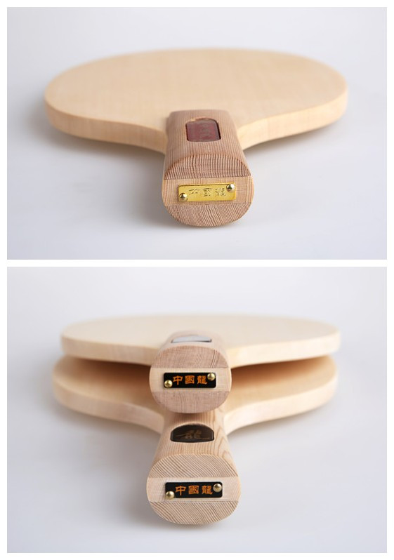 Tail of ping-pong racket
