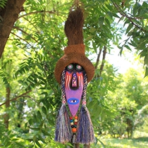 Medium Sands swallow mouth pointed face pendant pastoral wind chimes hanging town house door decoration Wall living room bedroom decoration handmade