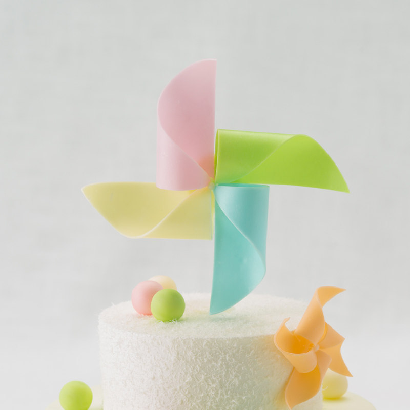 好利来-五彩风车-生日蛋糕北京天津大连同城配送