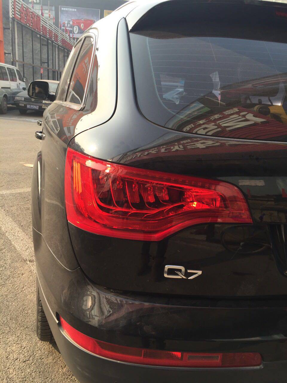 奥迪10款q7 led后尾灯总成 改装低配升高配 后转向灯倒车灯 奥迪