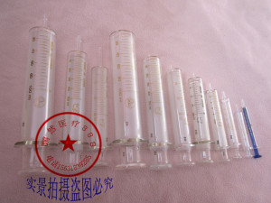 加厚玻璃喂饭针筒\/鼻饲打饭针管\/喂食器流食助