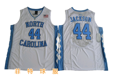 篮球服ncaa北卡大学球衣 44号jackson球衣 北卡背心刺绣比赛服