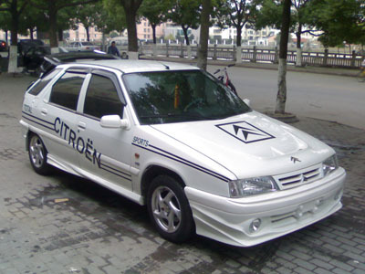 雪铁龙富康大包围配件两厢神龙富康改装汽车包围988前后杠侧裙