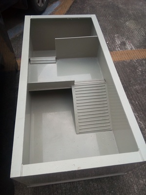 定做pp塑料龟箱塑料箱养龟箱龟池龟缸爬行宠物箱养殖箱送货上门