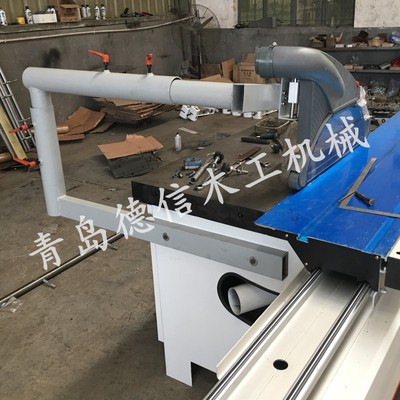 青岛包装罩直销精密推台锯吸尘罩木工裁板锯防尘配件欧登多款除尘塑业图片