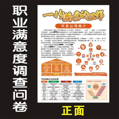 个人满意度调查问卷 平安保险满意度调查