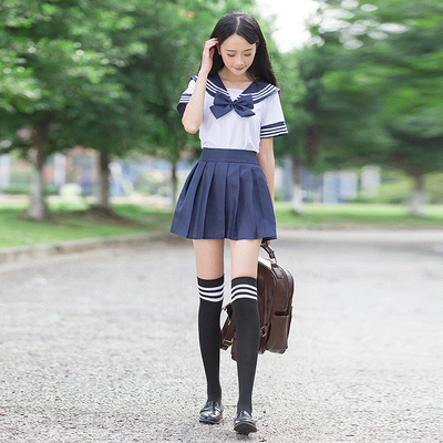 学生校服套装学院风高中女学生校园jk制服水手服毕业照班服装