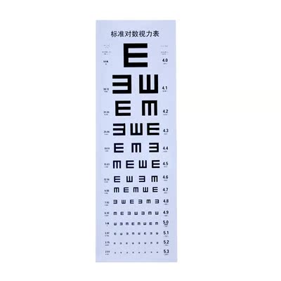 视力灯箱表