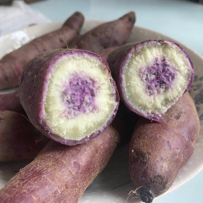 一点红番薯 新鲜 地瓜 5斤