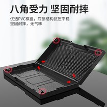Checkers for children and students educational backgammon and go two-in-one large magnetic chess piece game toy folding chess board