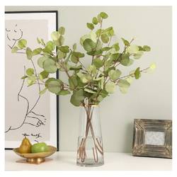 New Artificial Plant Faux Leaves Eucalyptus Long Branch Wedd